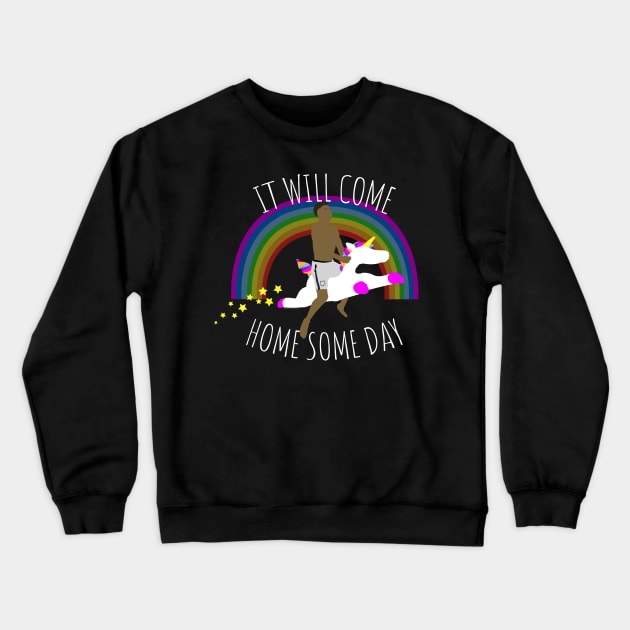 Saka's Unicorn Crewneck Sweatshirt by NerdShizzle